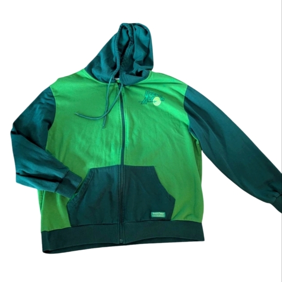 DC Comics Green Arrow Hooded Fleece Jacket Retro Vibes Size 2XL - Picture 2 of 8